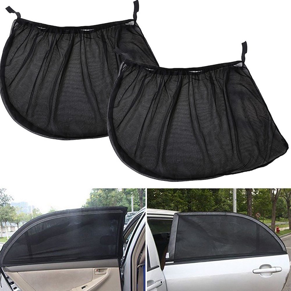 Car Window Sunshade, Insulated UV Protection with Mosquito and Dust Proof Design
