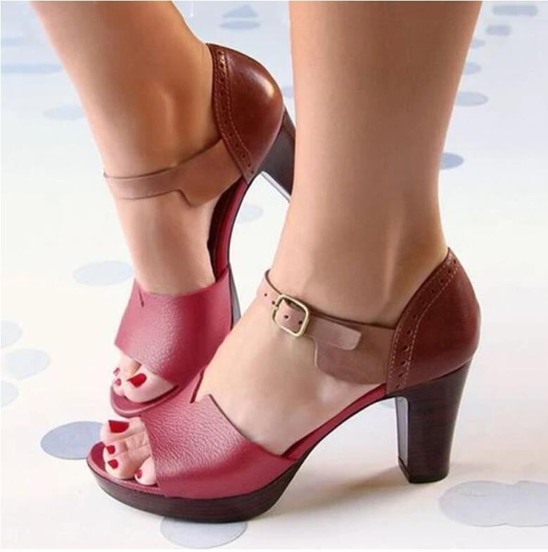 Women's Stiletto High Heels In PU Party Shoes Slim Elegant