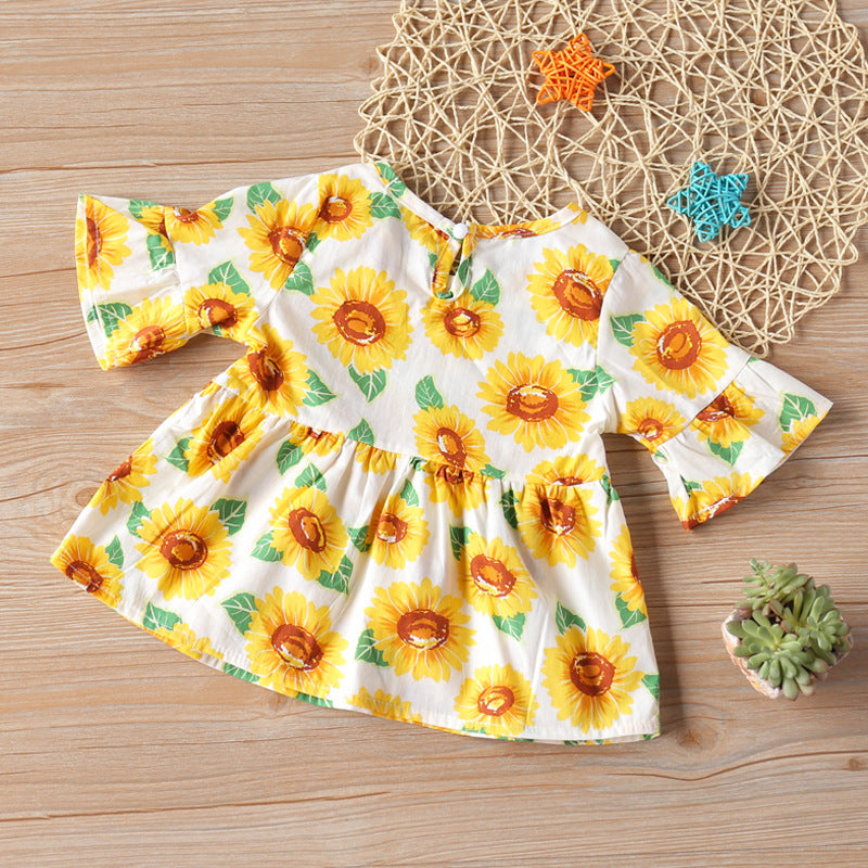 Girls Floral Dress