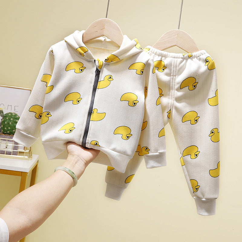 Two-Piece Children’s Western Style Sports Suit