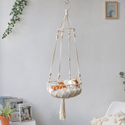 Pure Hand Woven Cat''s Nest Hammock Basket Household Pet