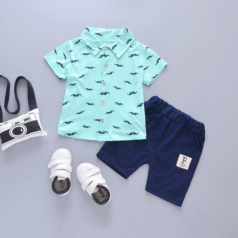 Kids Regenerated Cellulose Fiber Relaxed Fit Top Bottom Set