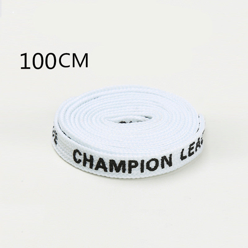 English alphabet shoelaces