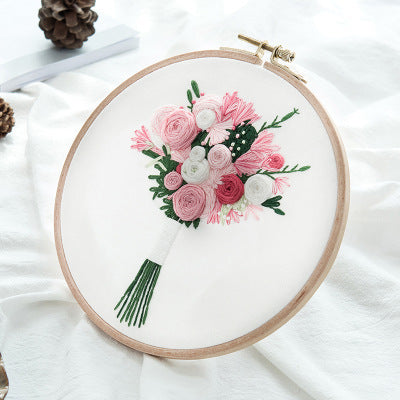DIY Embroidery Material Package – Sewing and Craft Supplies for Beginners