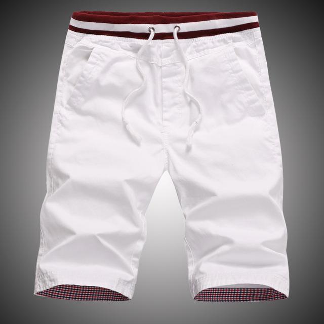 Men's Cotton Blend Shorts Relaxed Fit Microelastic Beach