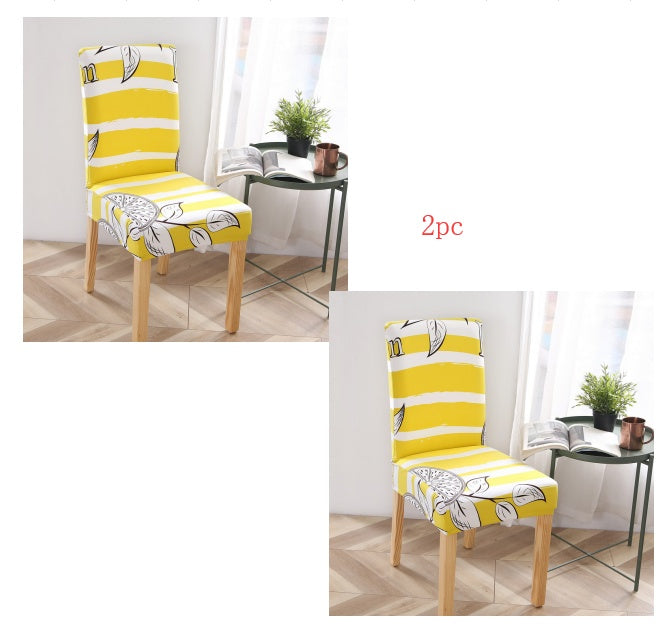 Elastic Siamese Solid Color Stretch Office and Hotel Chair Cover