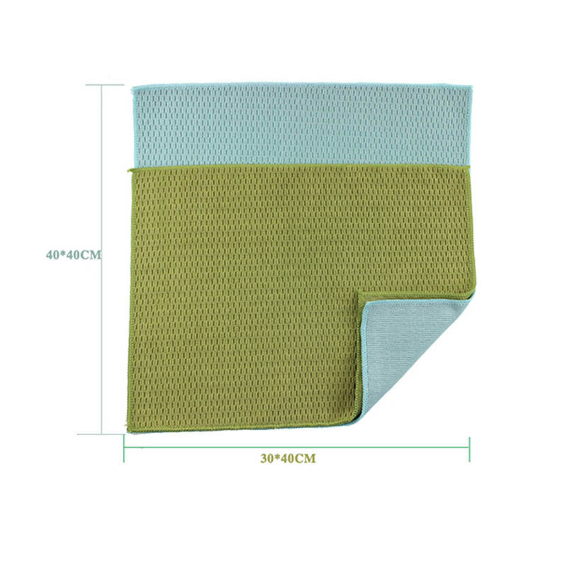 Jacquard large pearl cleaning towel absorbent cleaning towel