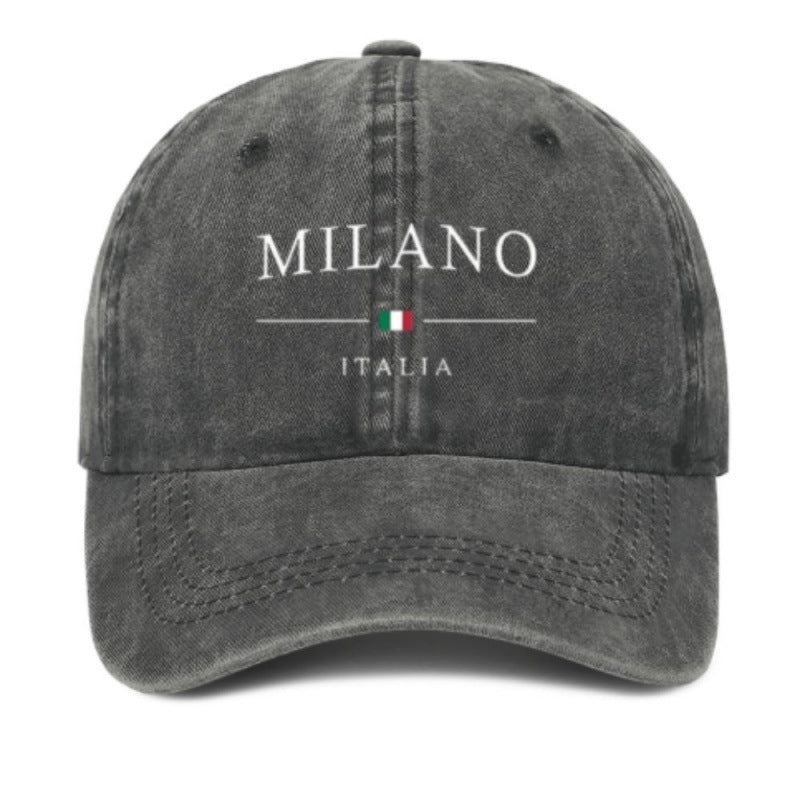 Printed Baseball Cap Vintage Casual Sun-proof Hot Soft Top Fashion