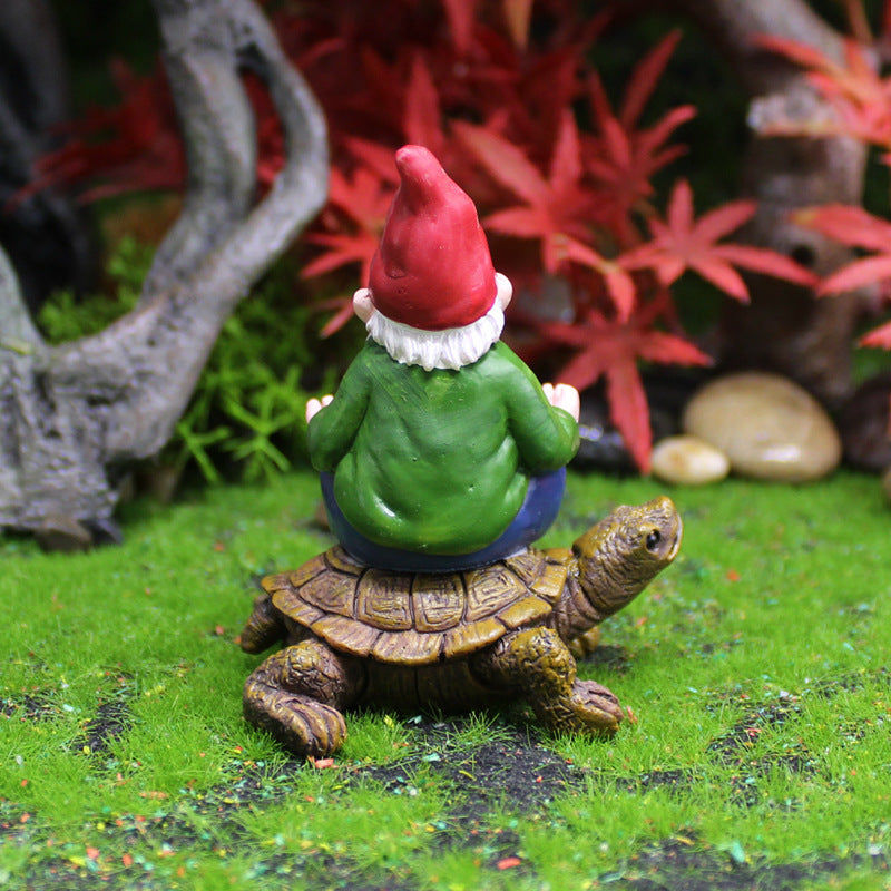 Garden Zen Turtle Micro Landscape Ornament Resin Crafts