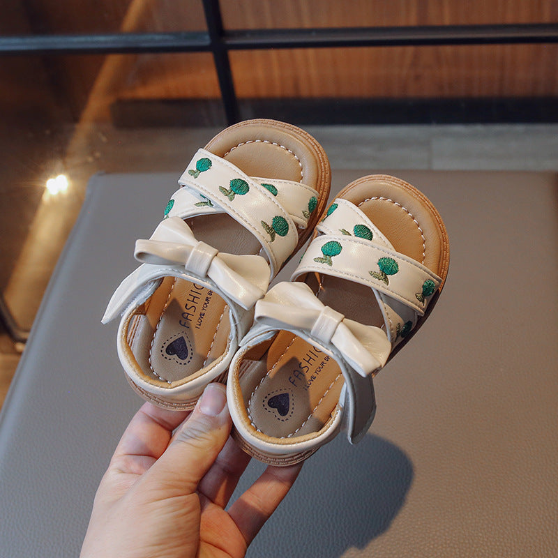 New Fashion Princess Shoes Soft Bottom Embroidered Shoes