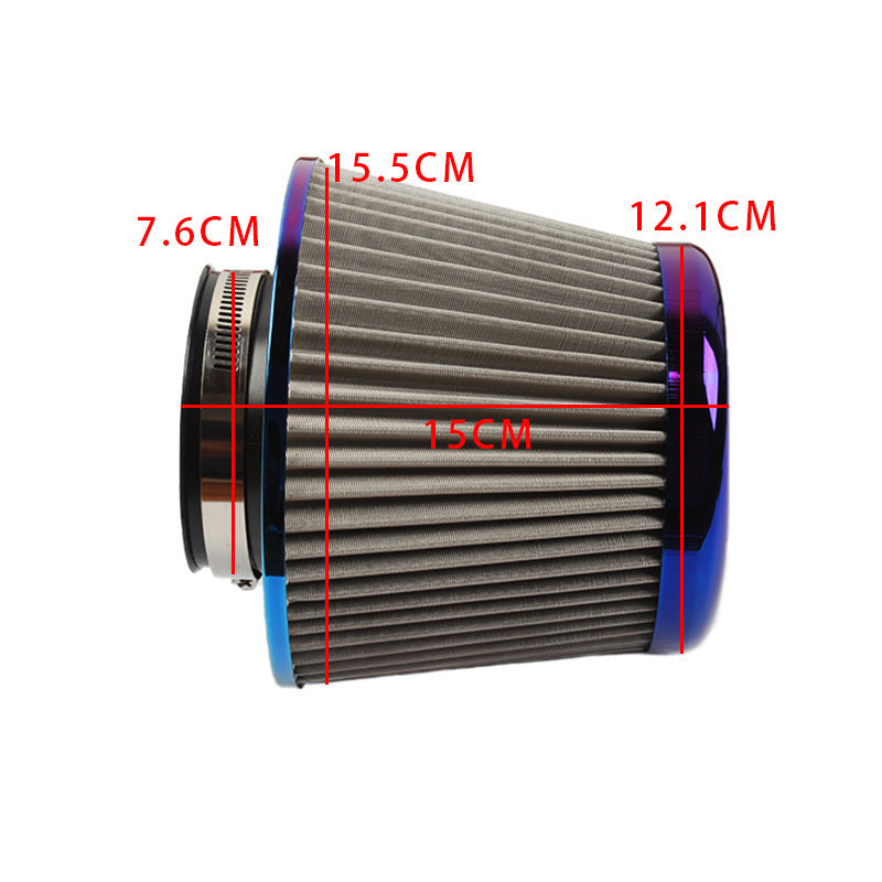 Large Flow Mushroom Head Air Intake Filter