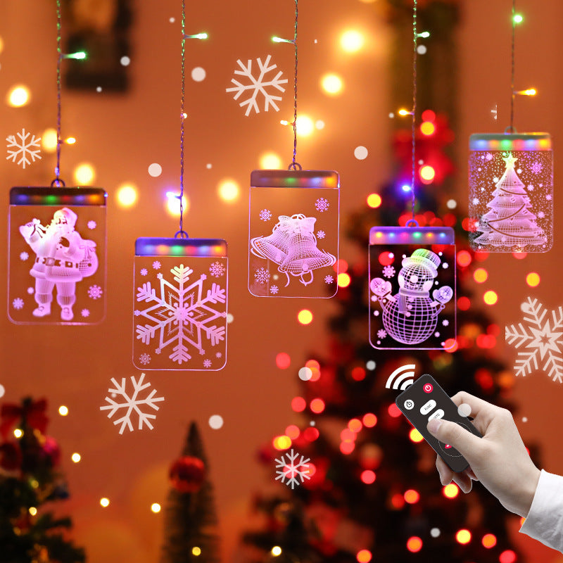 Curtain Ice Strip Light String for Christmas Decoration