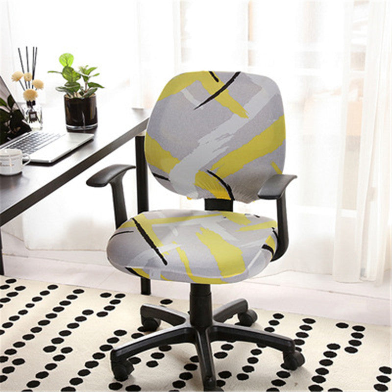 Modern Pastoral European-American Style Office Computer Chair Cover