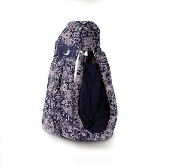 One-Shoulder Baby Carrier – Cotton Cross-Arm Strap Bag for 3–36 Months