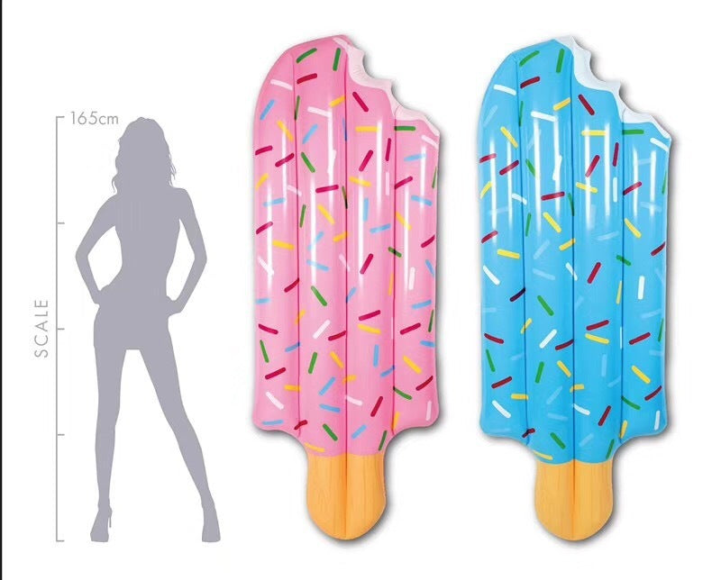 Ice cream inflatable swimming ring