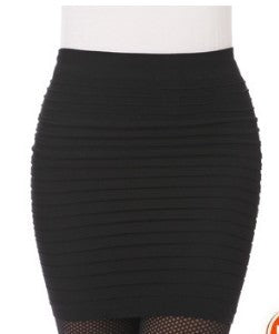 Women’s High-Waist Mini Skirt – Summer Thin Candy-Color A-Line