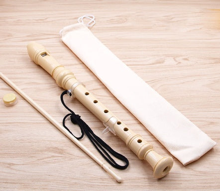 Children's Flute Instrument With Six Holes And Eight