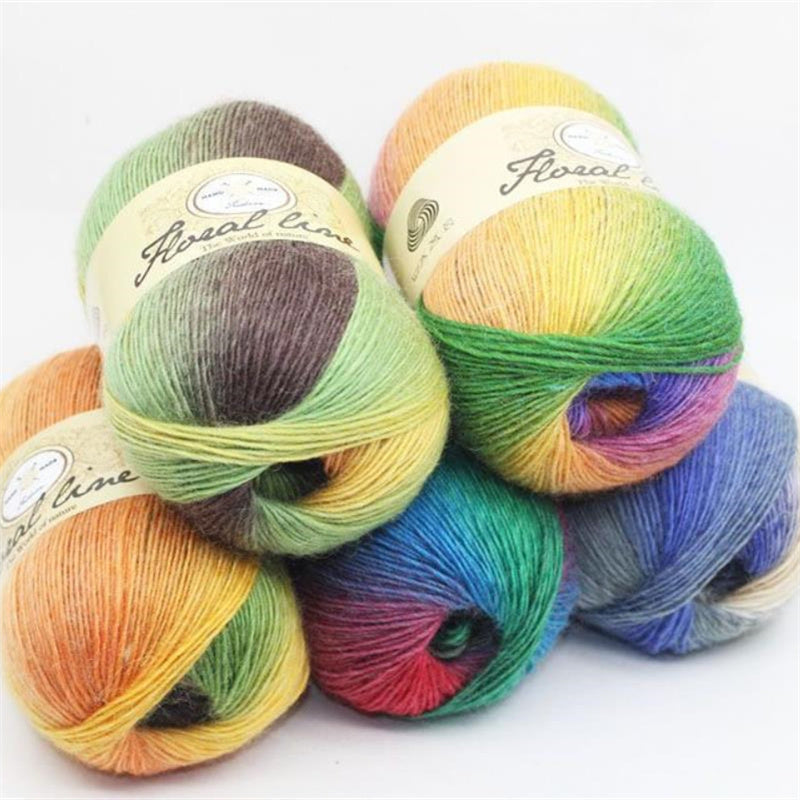 Rainbow Ball of Yarn – Colorful Knitting and Crochet Supplies