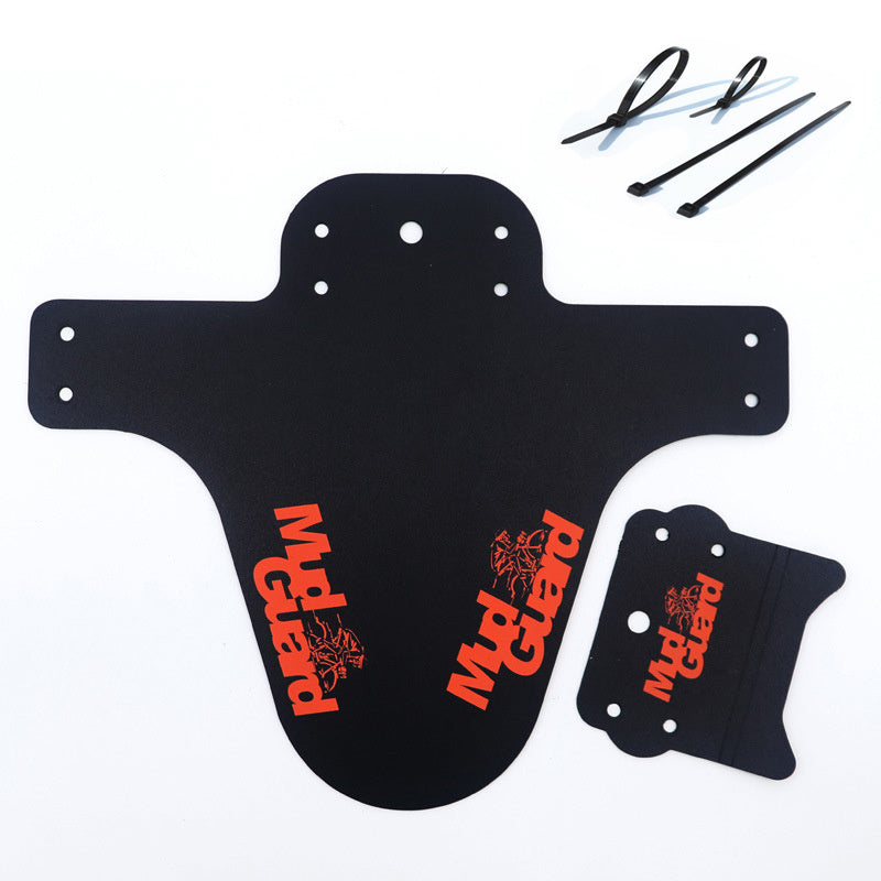 Mountain bike colored mudguard
