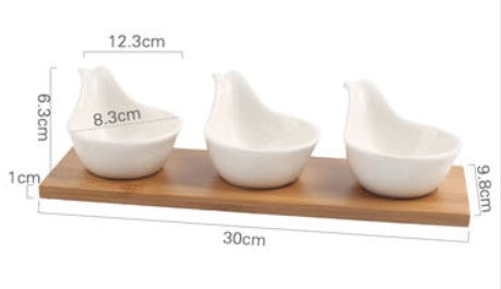 Ceramic Dried Fruit Dish Dish Plate