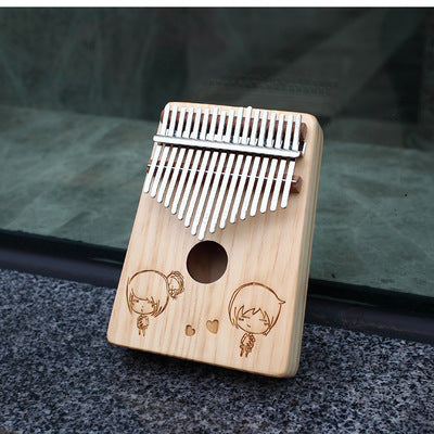 17-tone thumb piano finger piano