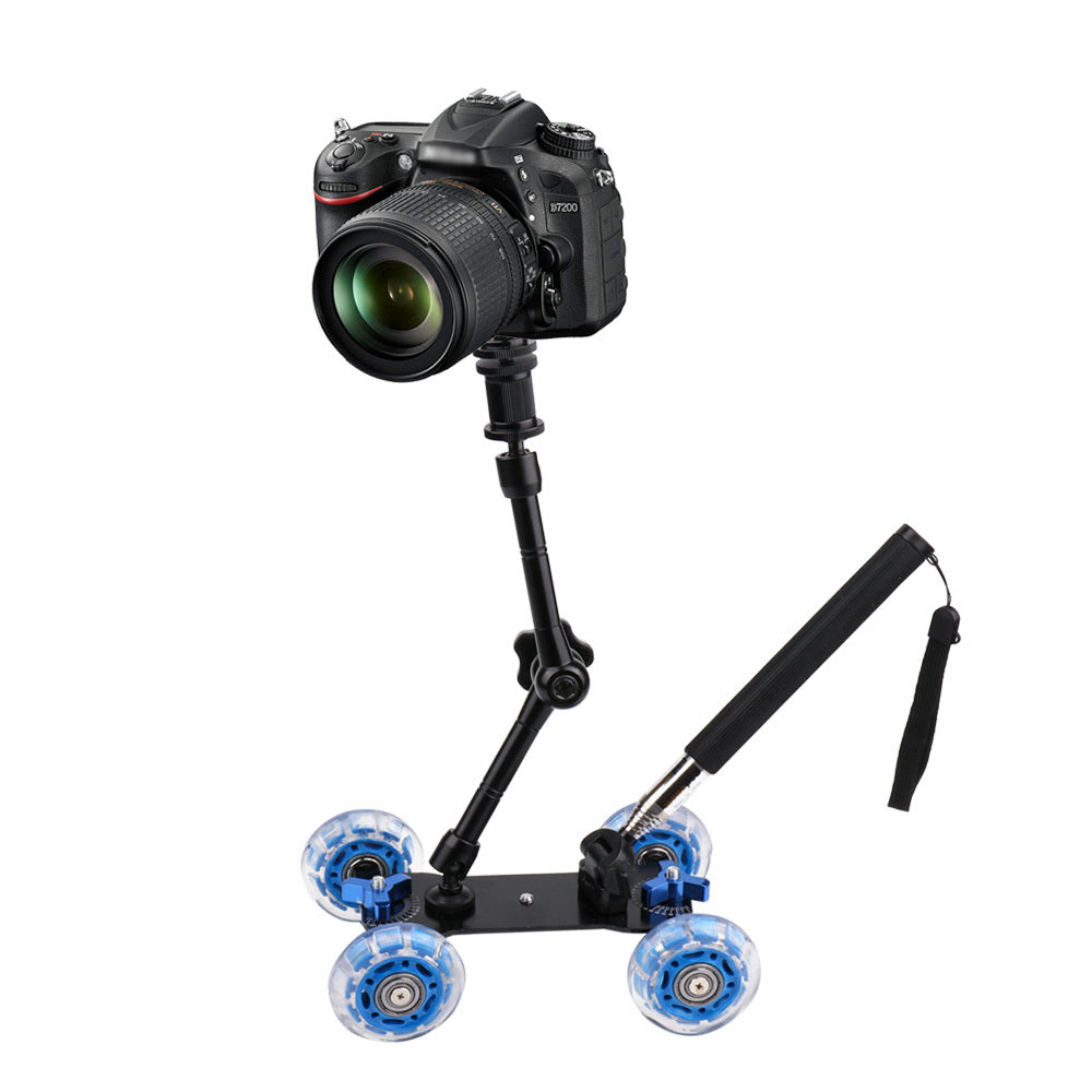 Photography Pulley Slider Car for SLR Cameras