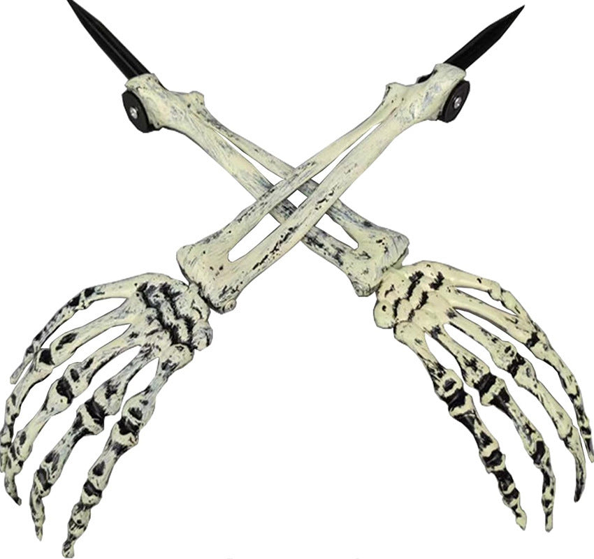 Halloween Decorations Simulation Hand Bone Skeleton Courtyard Floor Outlet