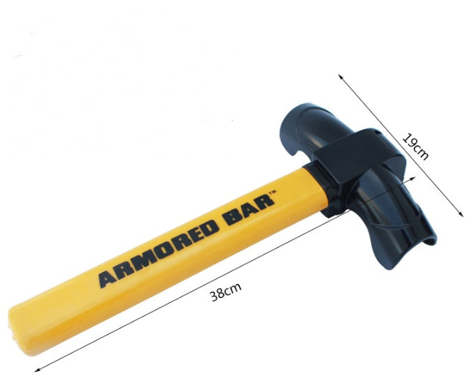 T-shaped car steering wheel lock