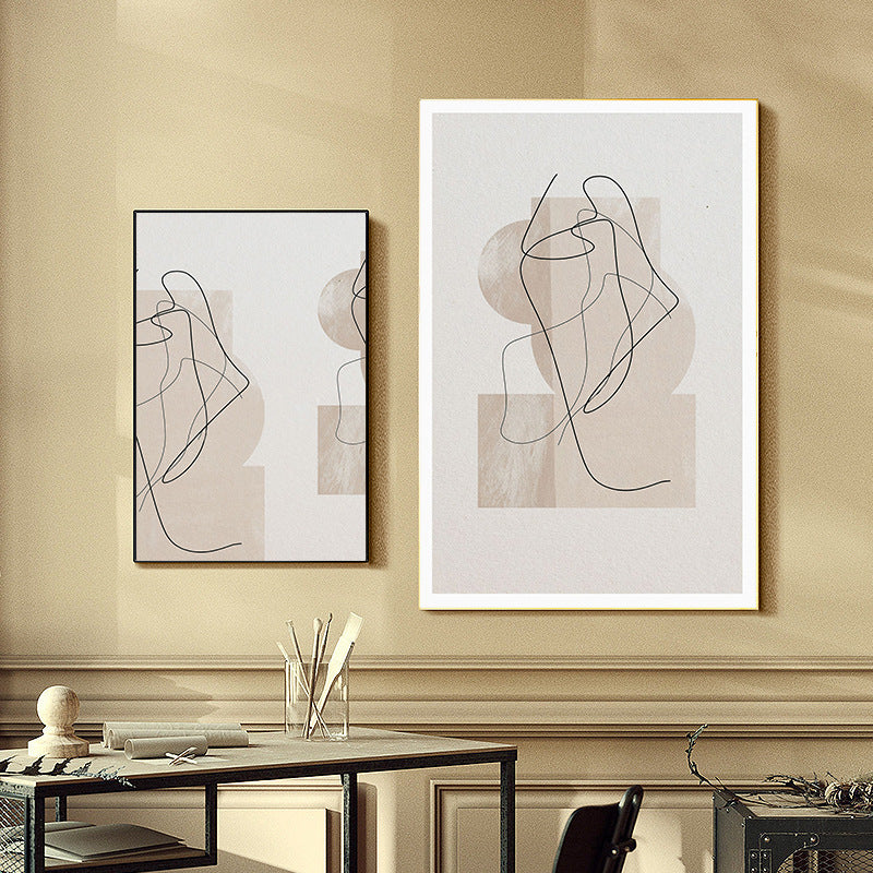 Sofa Background Wall Art – Living Room & Restaurant Mural Canvas Painting