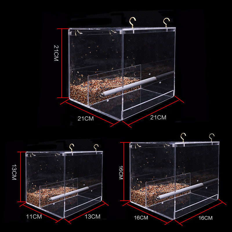 Acrylic Window Bird Feeder