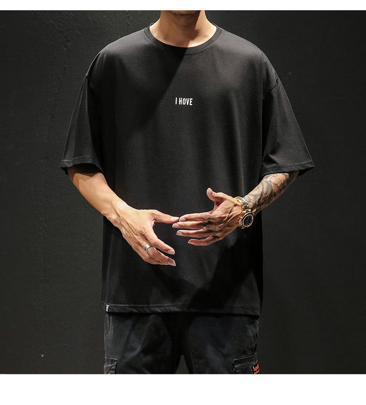 Men's loose casual T-shirt