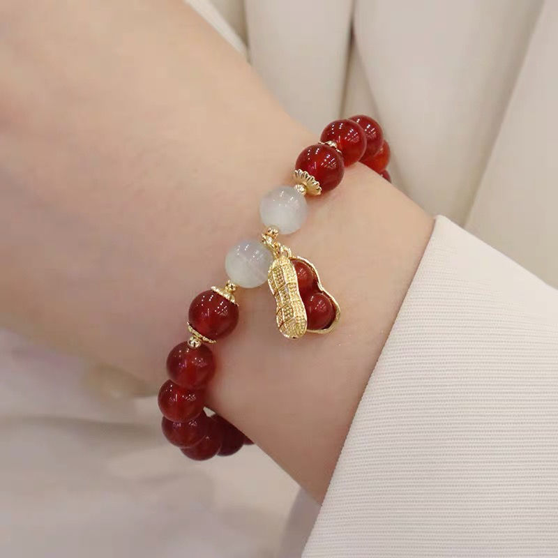 Chinese Style Bamboo Leaf Bracelet For Women
