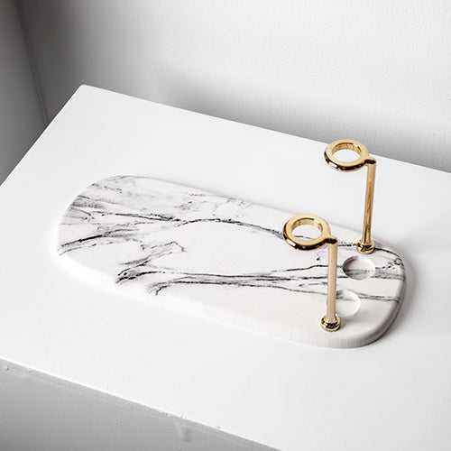 Waterproof Toothbrush Shelf with Soap Pad – Bathroom Organizer