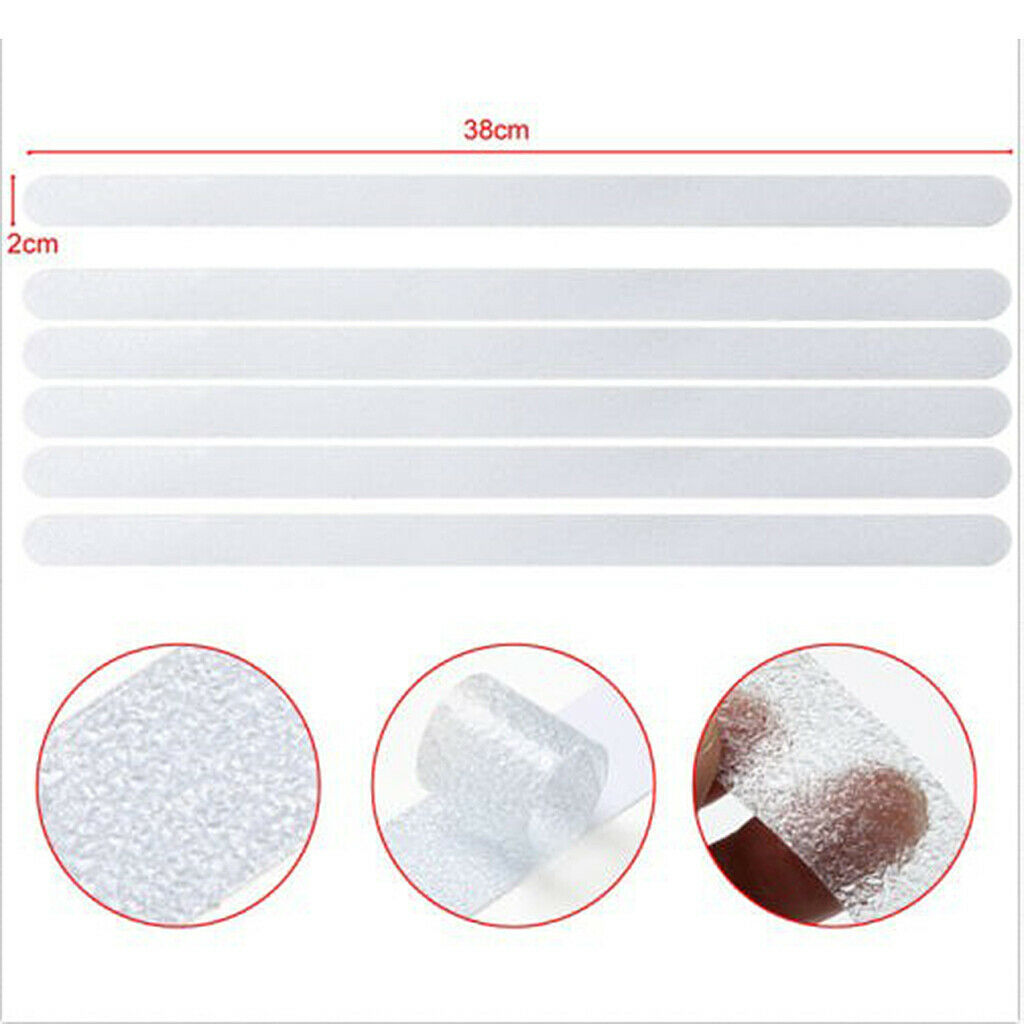 Bathroom Stair Non-Slip Strips – Waterproof Adhesive Anti-Skid Tape