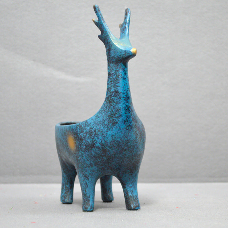 European Style Creative Deer Key Storage Decoration