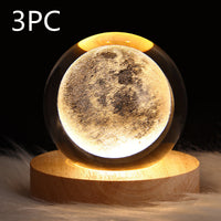 Moon 6CM 3PC
