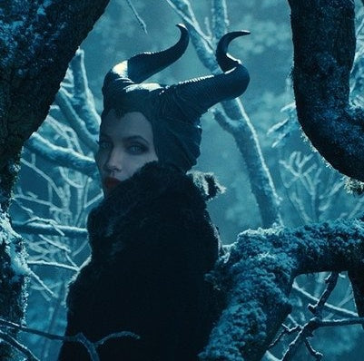Halloween Horror Maleficent Latex Headgear
