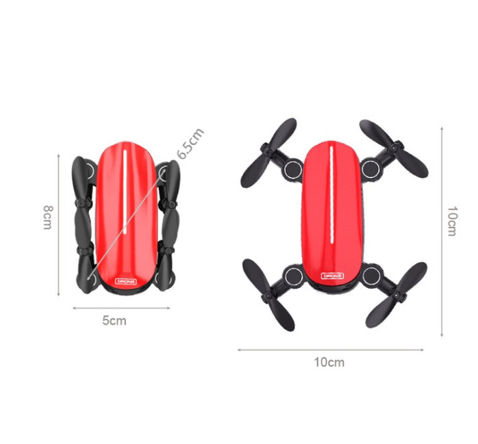 Teeggi T10 Mini Drone – Foldable WiFi FPV RC Quadcopter with Camera, Altitude Hold & Headless Mode Selfie Drone