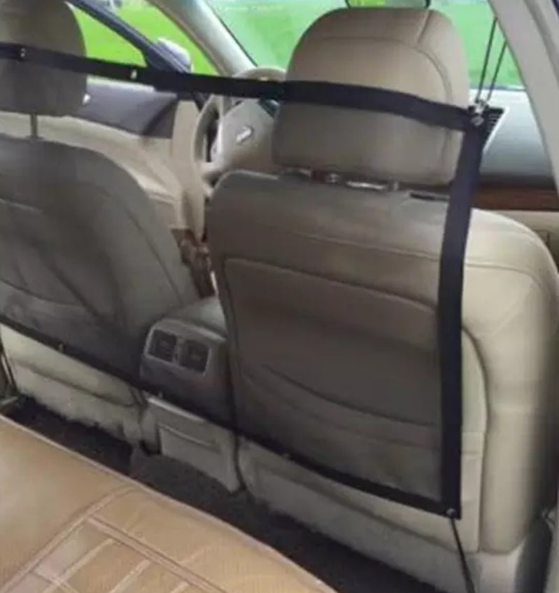 Car Pet Isolation Net, Dog Barrier and Safety Fence to Prevent Kids or Pets from Disturbing the Driver