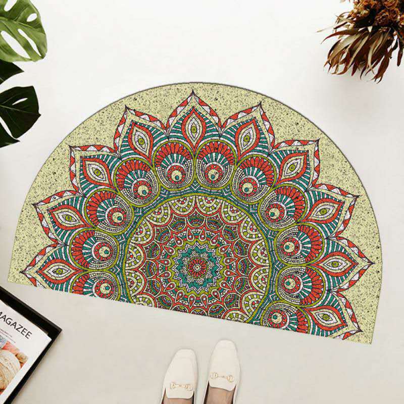 Entrance Door Semicircular Wire Enclosure Mat