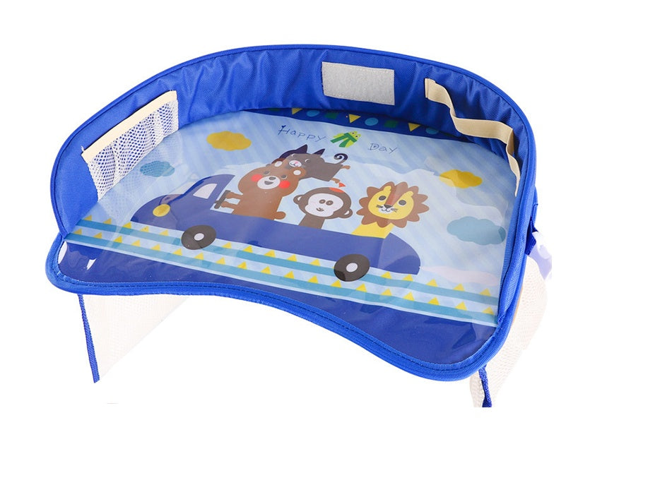 Baby Car Seat Travel Tray Table – Snack & Activity Organizer