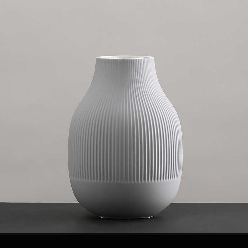 Morandi Color Ceramic Vase Ornament Nordic Simple