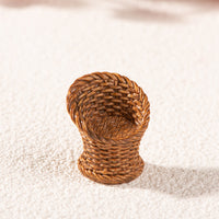 Round Bamboo Chair