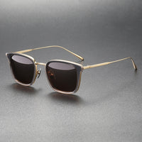 Gray Gold Frame Tea