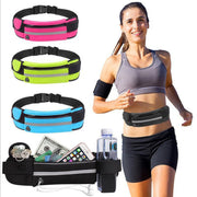 Fitness Waist Bag with Pocket – Slim Running & Jogging Fanny Pack