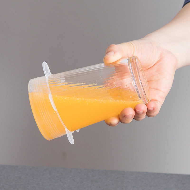 Silicone Stretch Lids 6Pcs Food Grade Microwave Safe Covers