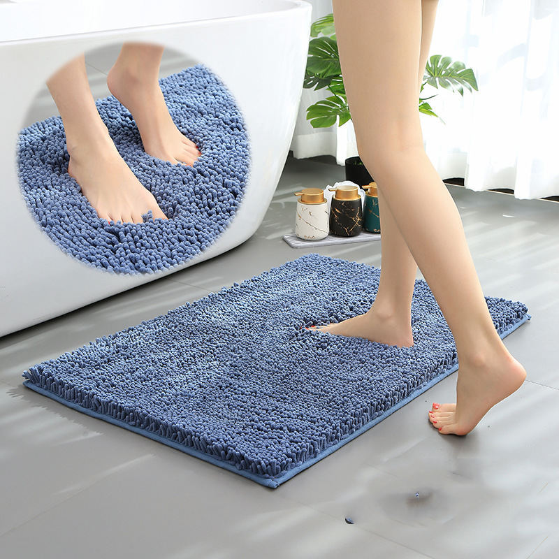 Encrypted Chenille Absorbent Door Mats – Bedroom & Bathroom Carpet