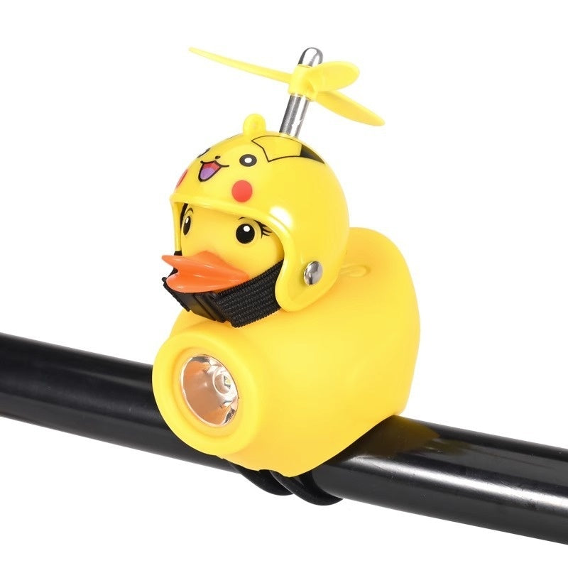 Bicycle Lights Night Riding For Children Broken Wind Duck Horn