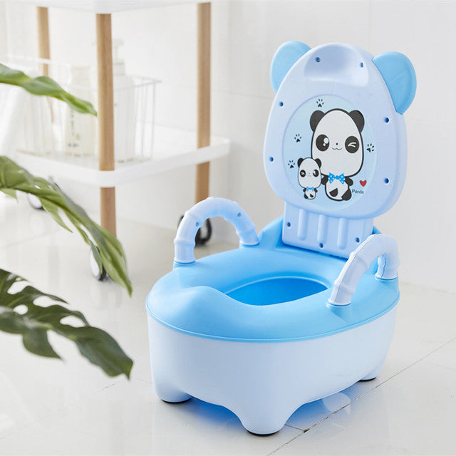 Portable Children’s Potty Toilet Seat with Backrest – Comfortable Baby Basin