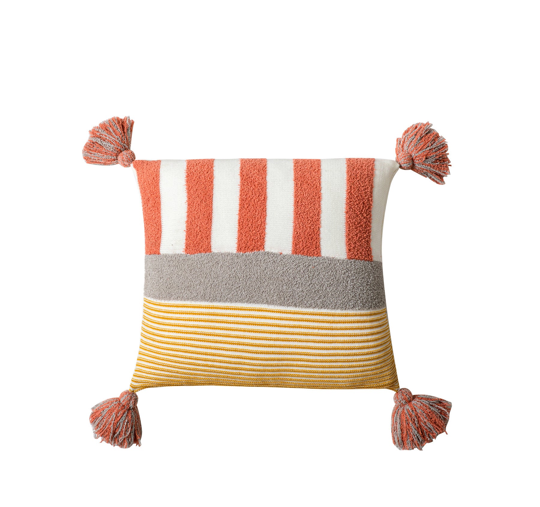 Nordic Style Check Pattern Acrylic Sofa Cushion Cover